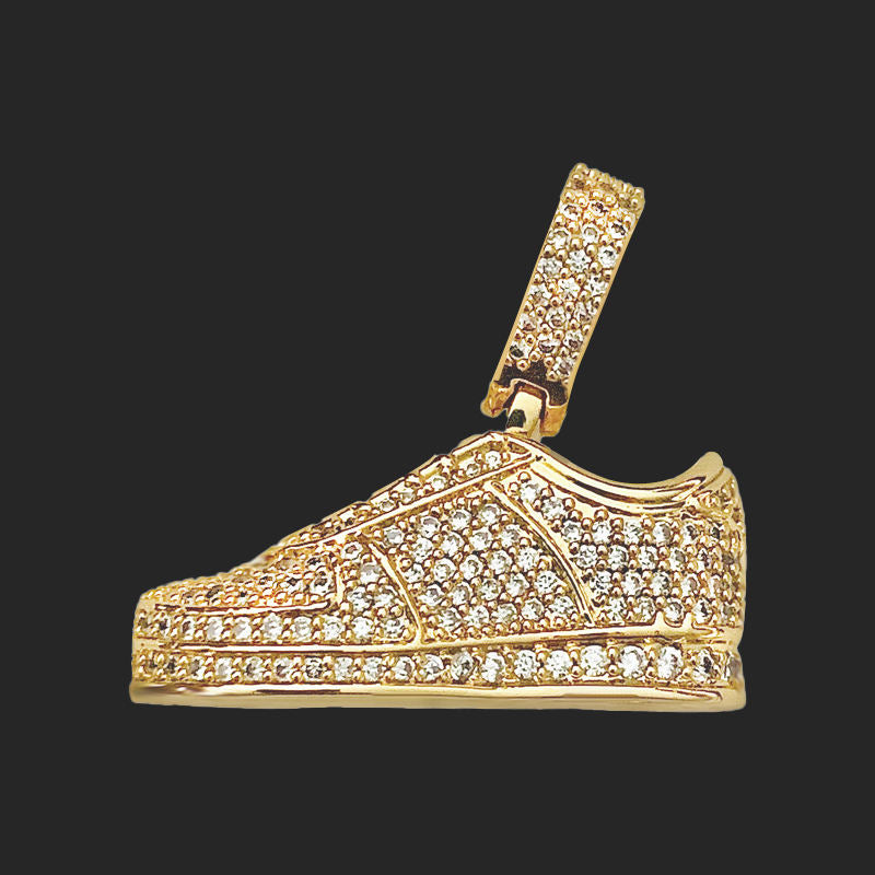 Iced Out Sneaker Pendant - Exclusive Jewels