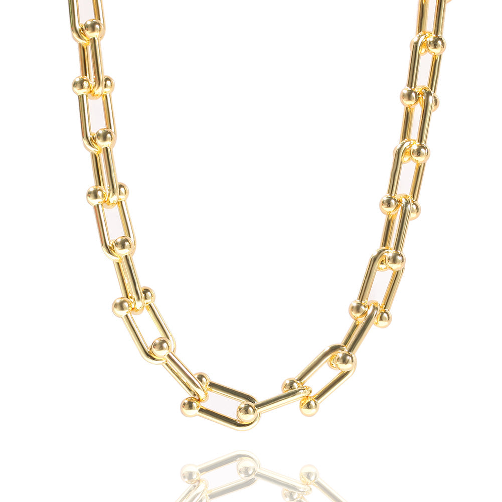 Fancy T Hardware Necklace - Exclusive Jewels