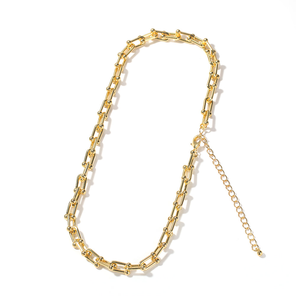 Fancy T Hardware Necklace - Exclusive Jewels