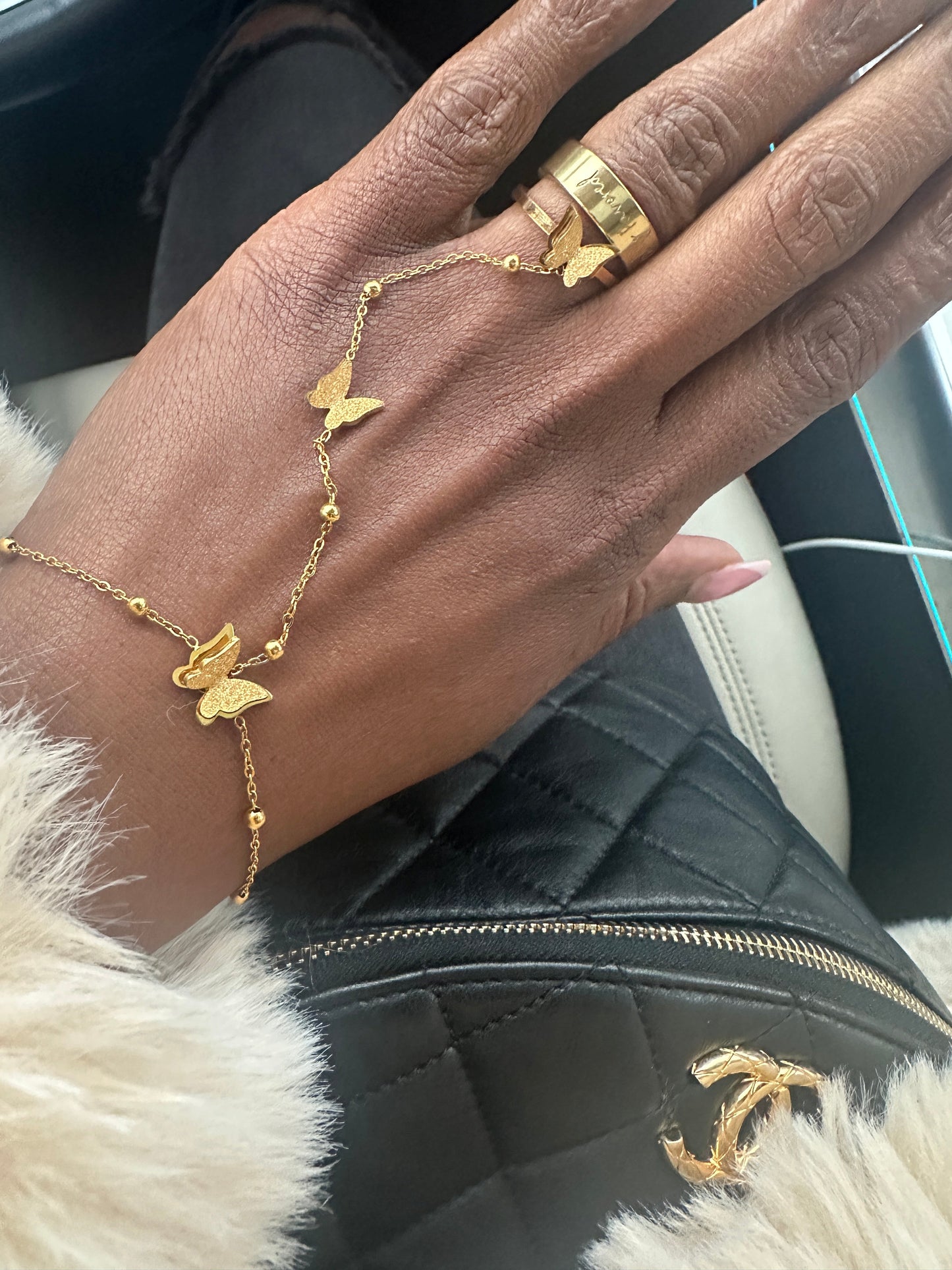 Butterfly Hand Chain