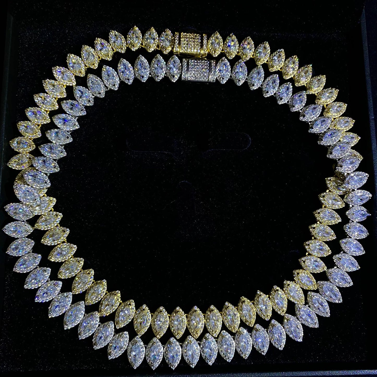 7mm Marquise Cut Necklace