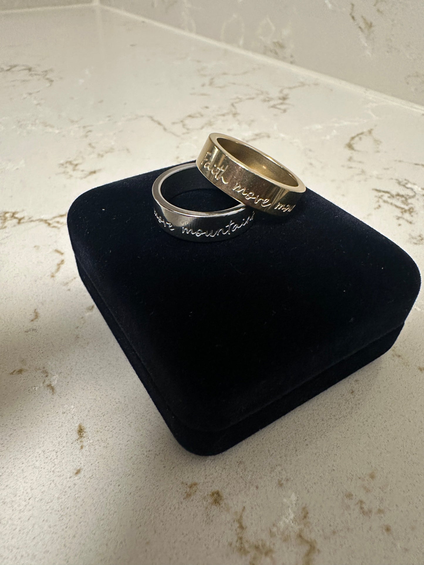 Faith Move Mountains Ring