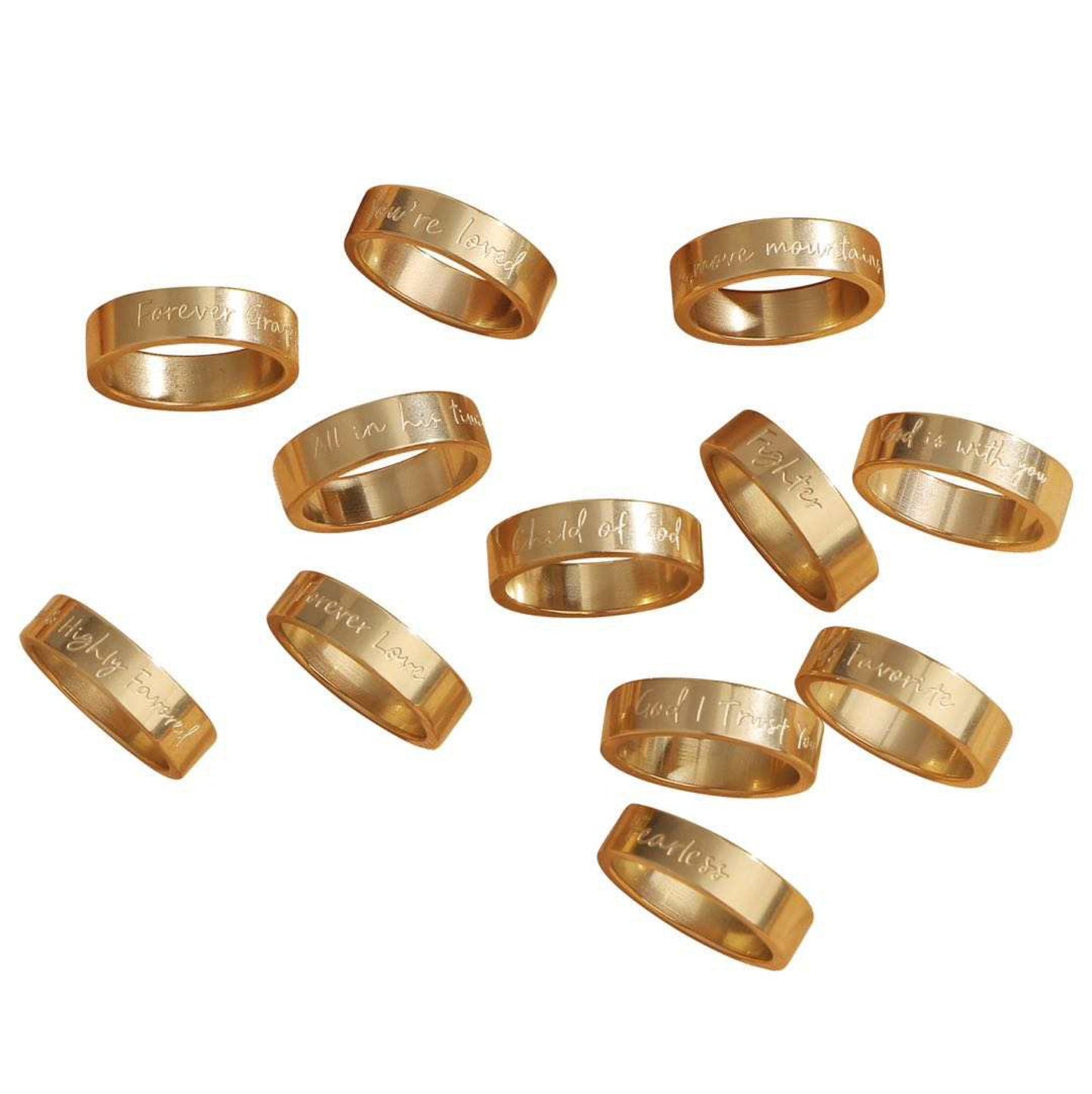God I Trust You Ring