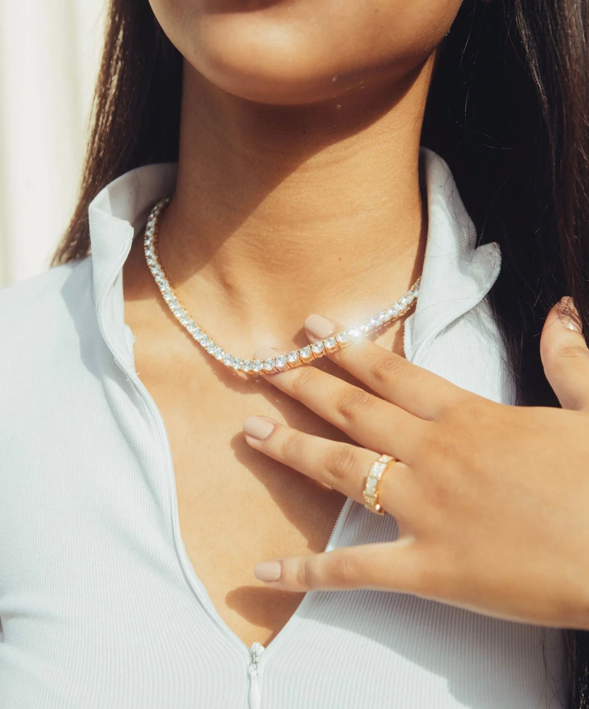 Royal Tennis Necklace