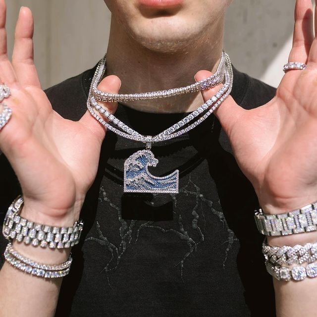 Royal Tennis Necklace