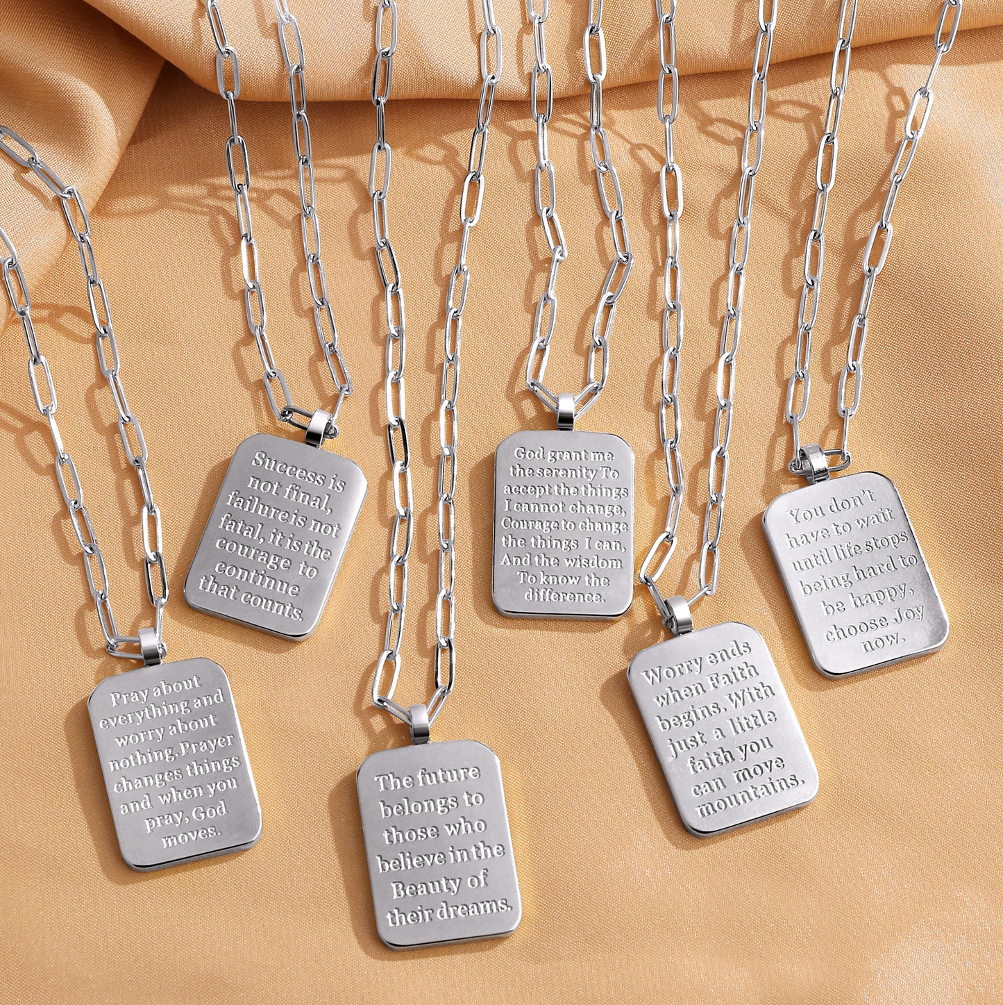 Faith Move Mountains Necklace
