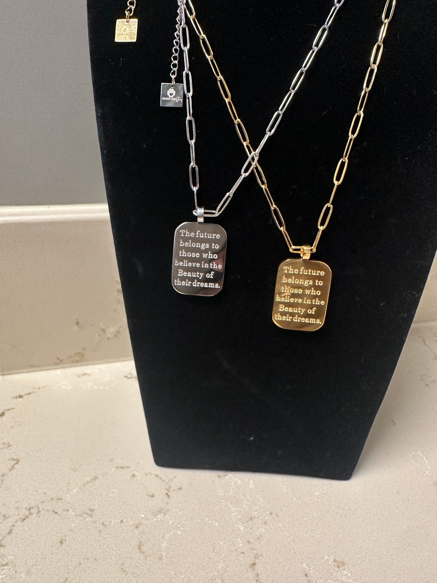 Believe In Your Dreams Necklace
