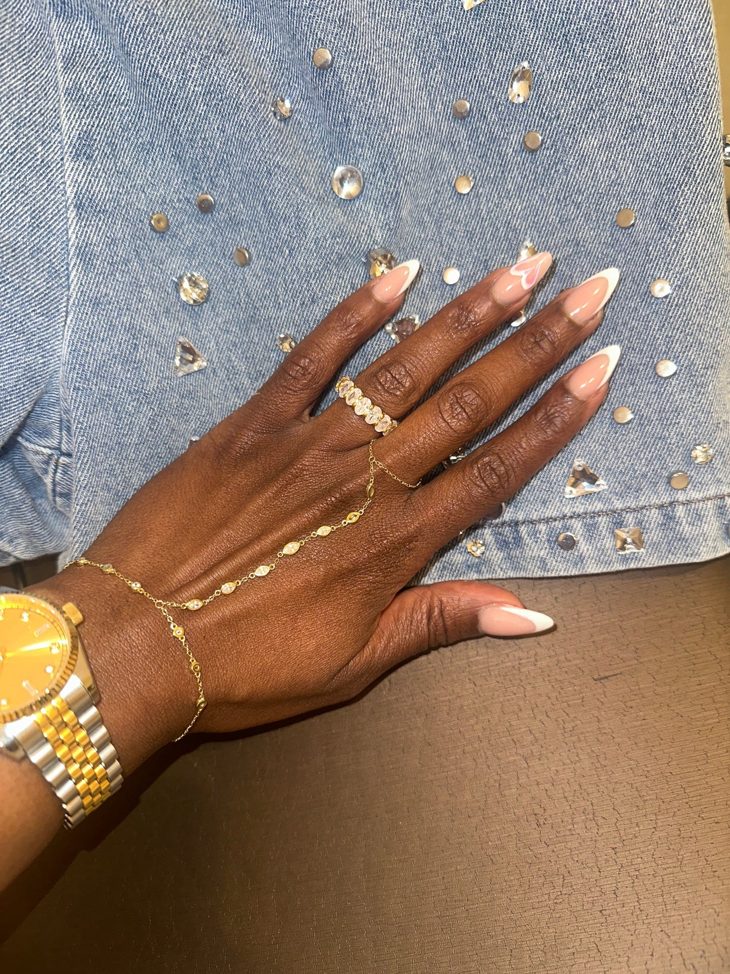 Hand Chain Ring Bracelet