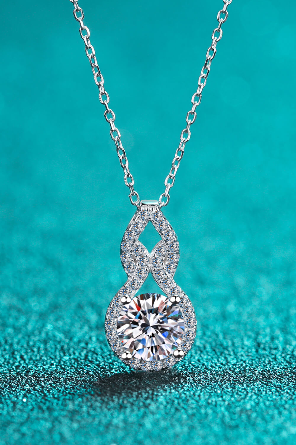 Moissanite Pendant Necklace