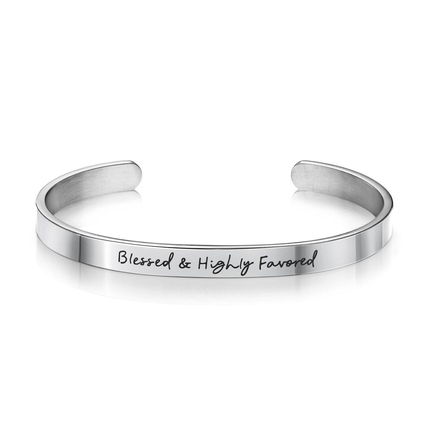 Blessed & Highly Favored Cuff