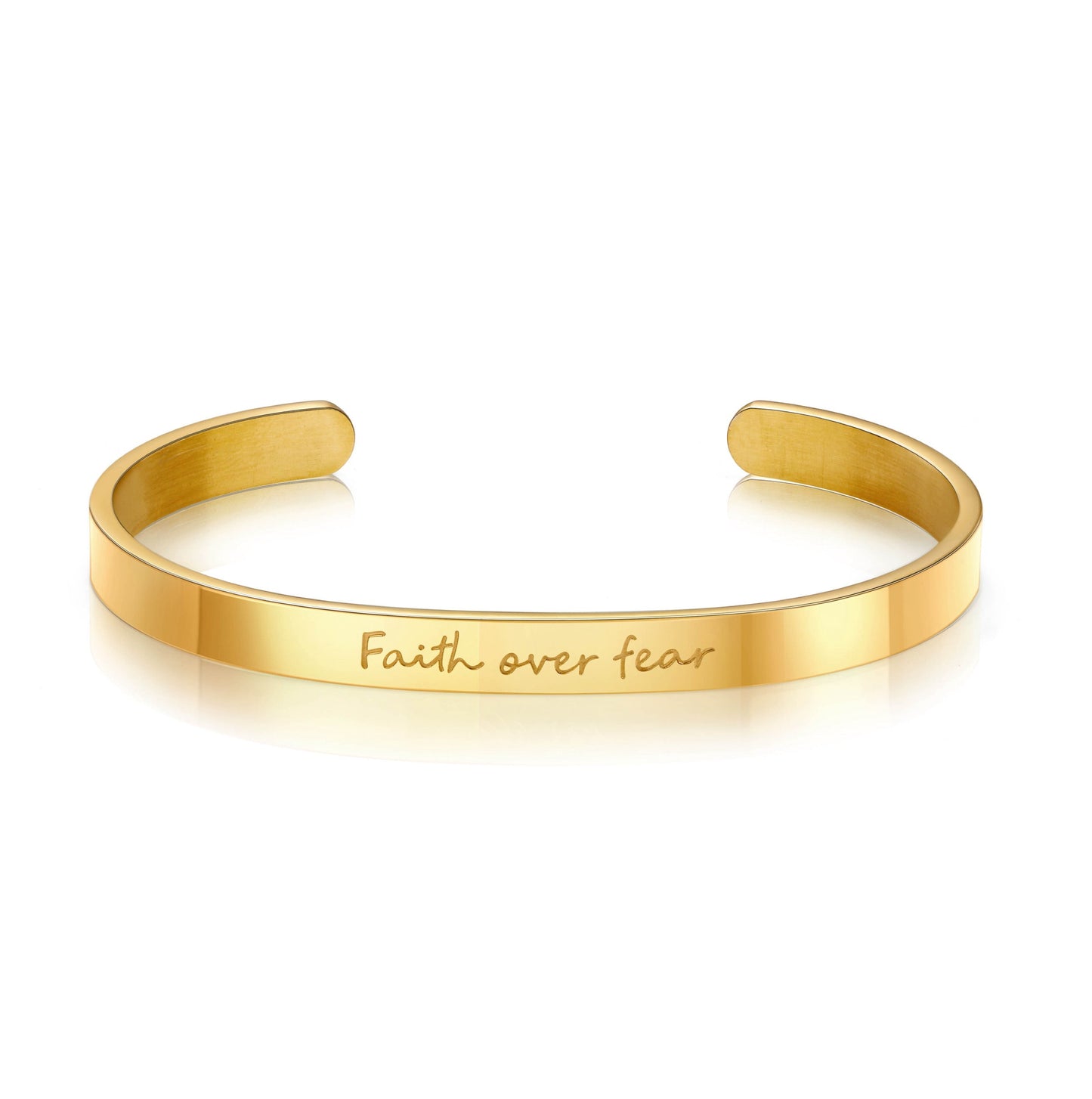 Faith Over Fear Cuff