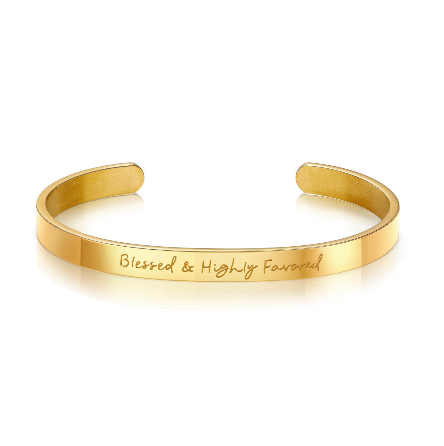 Blessed & Highly Favored Cuff