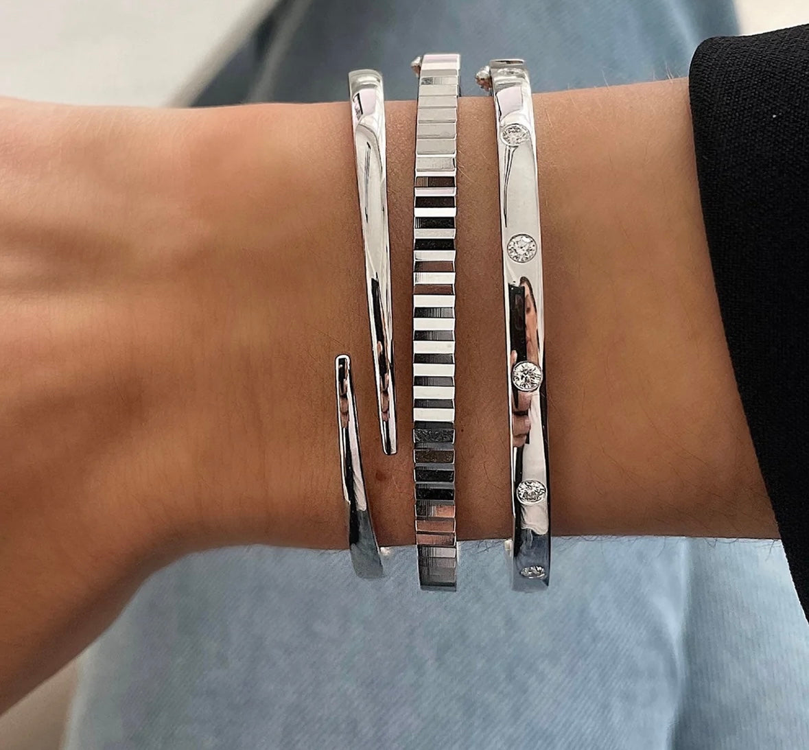 I Love You Diamond Bracelet