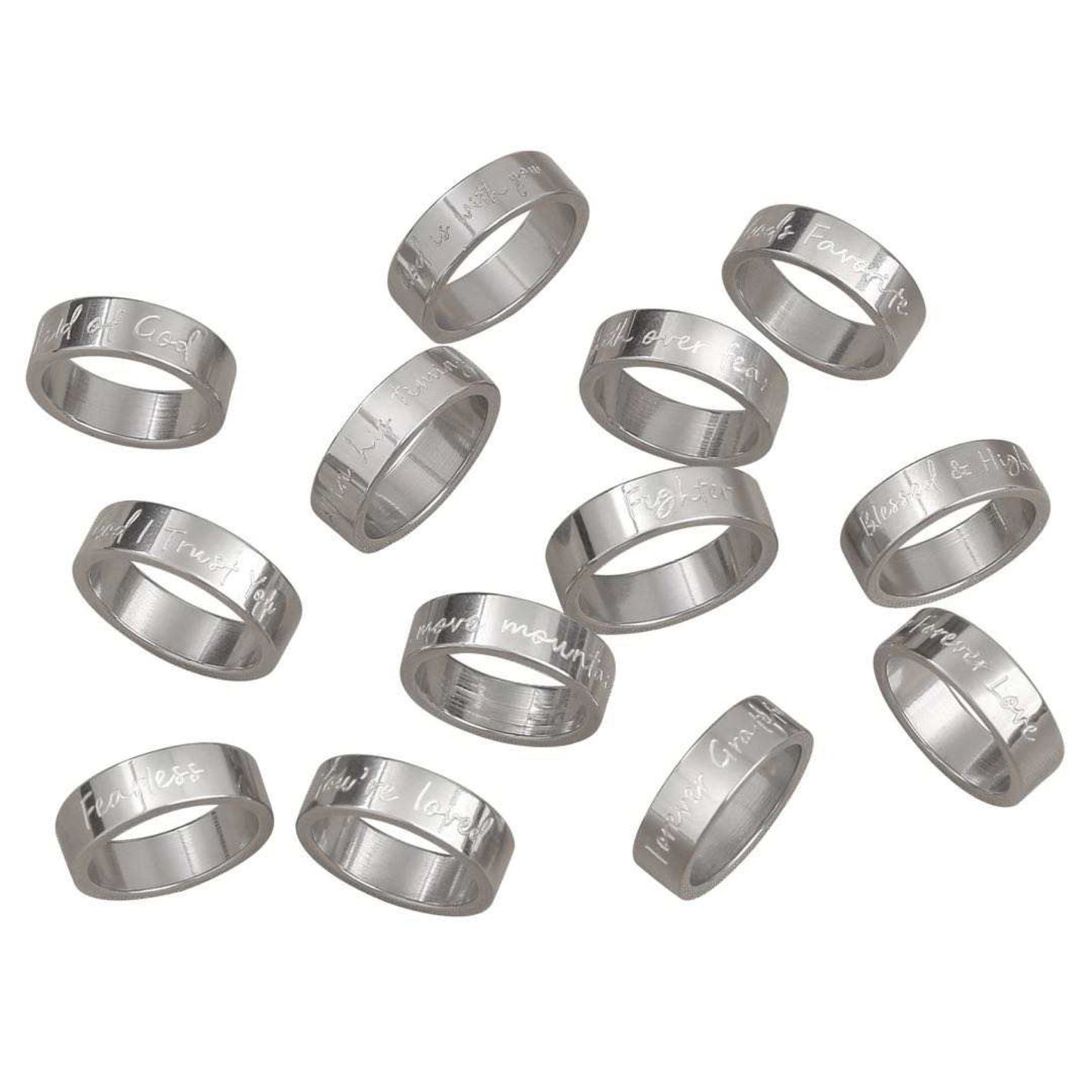 Faith Over Fear Ring