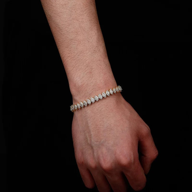 7mm Marquise Cut Bracelet