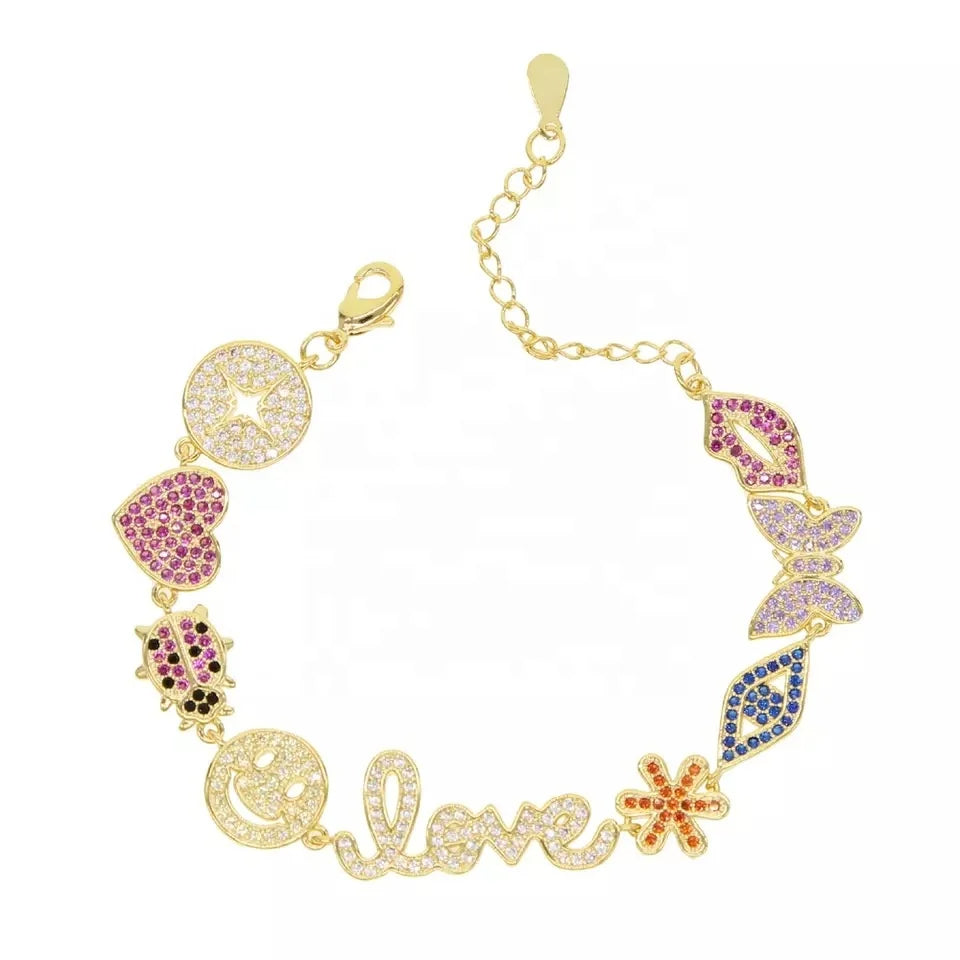 Love Charm Bracelet