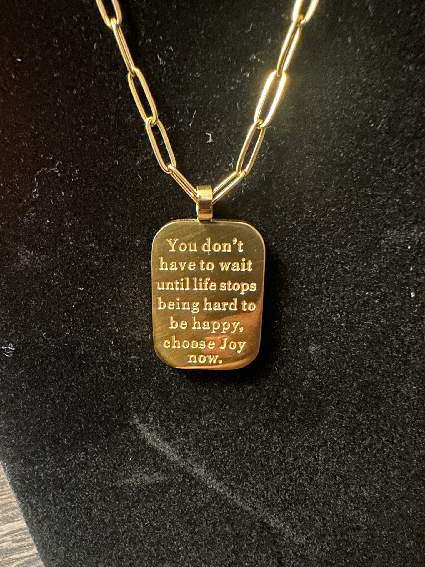 Choose Joy Necklace