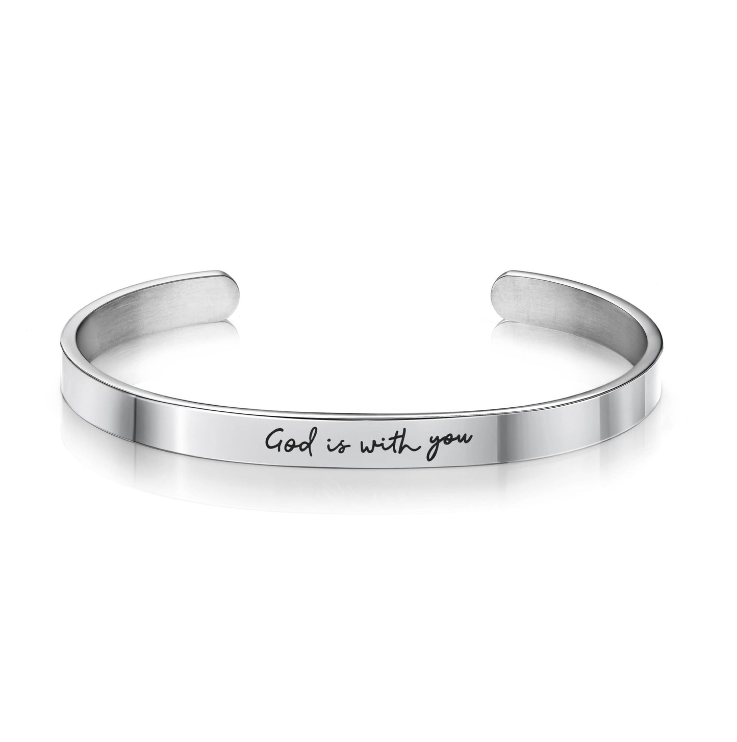 God Is With You Cuff