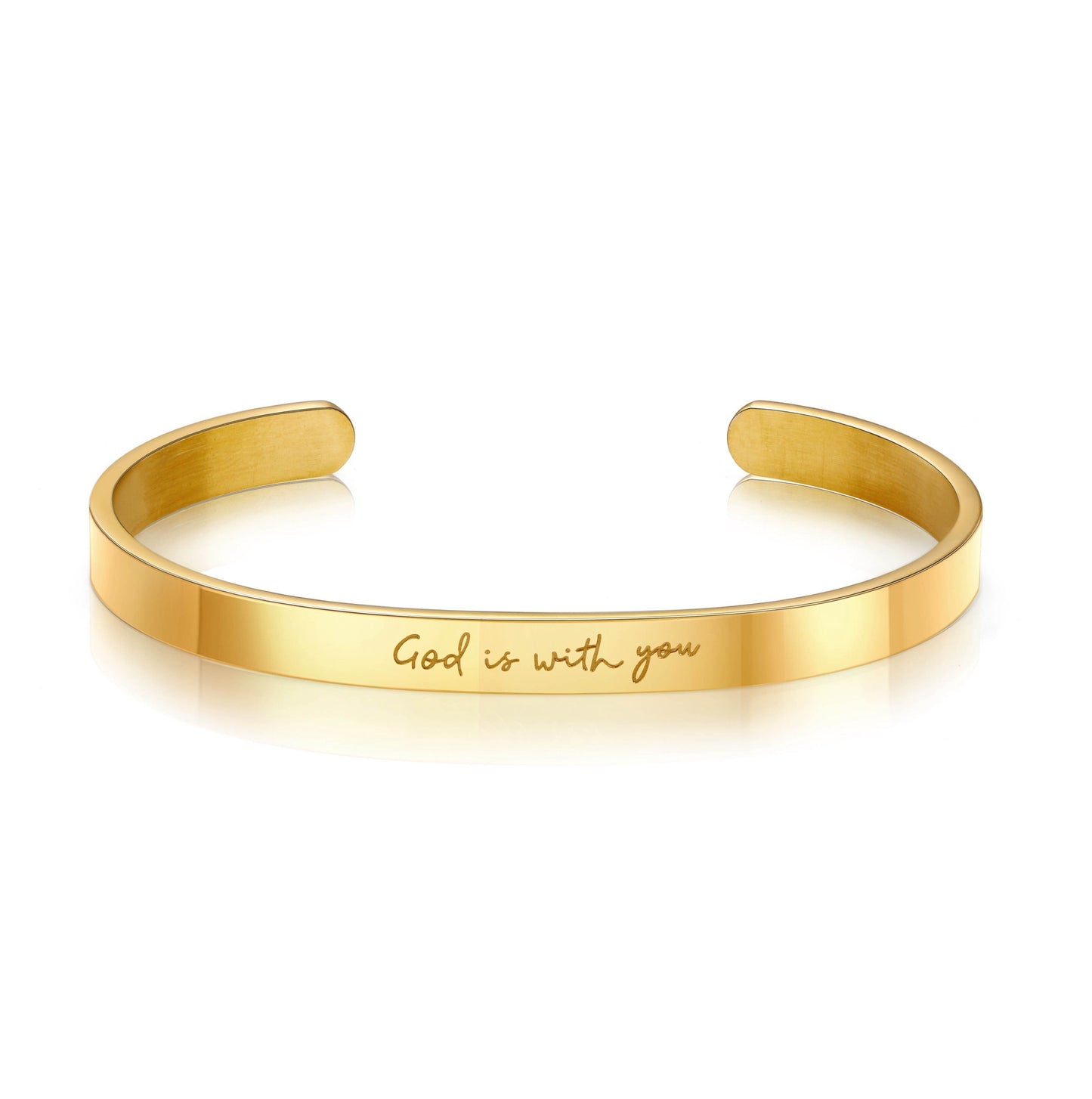 God Is With You Cuff