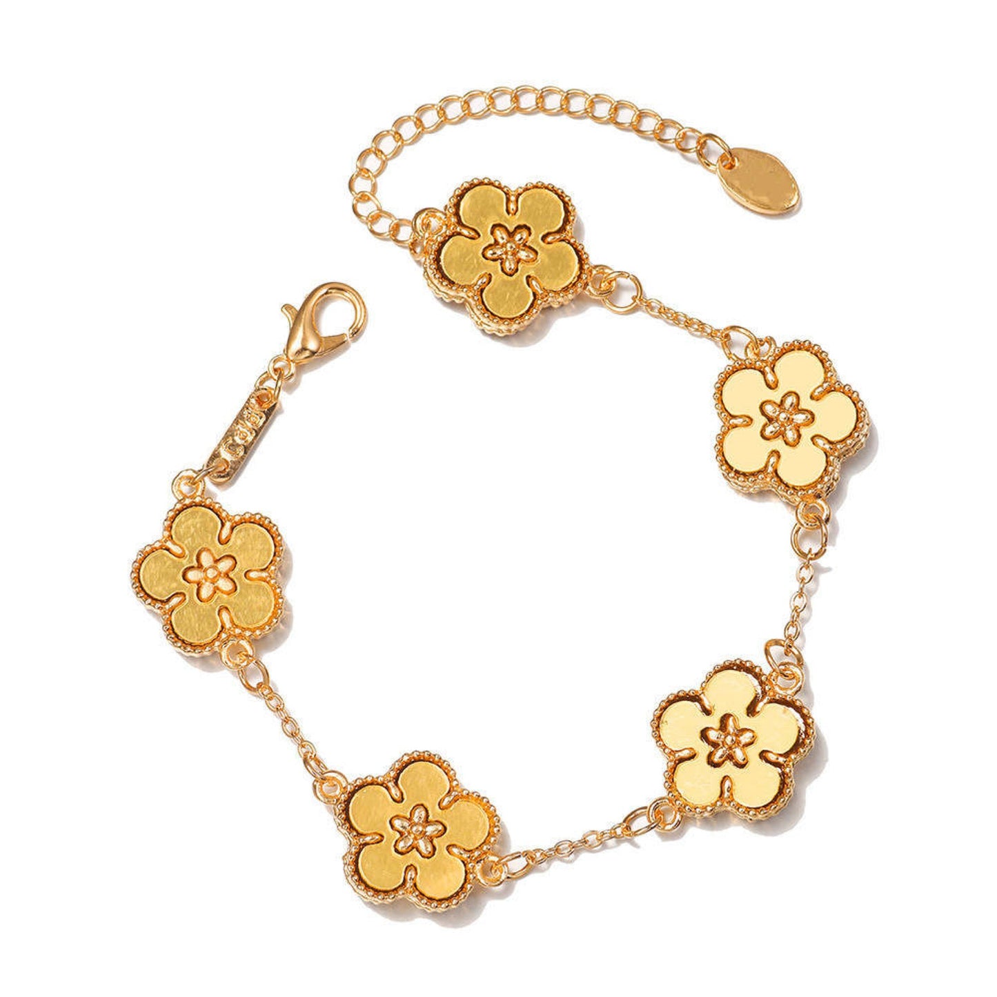 Valentine’s Flower Bracelets