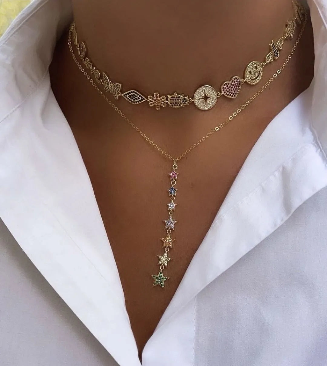 Love Charm Choker Necklace