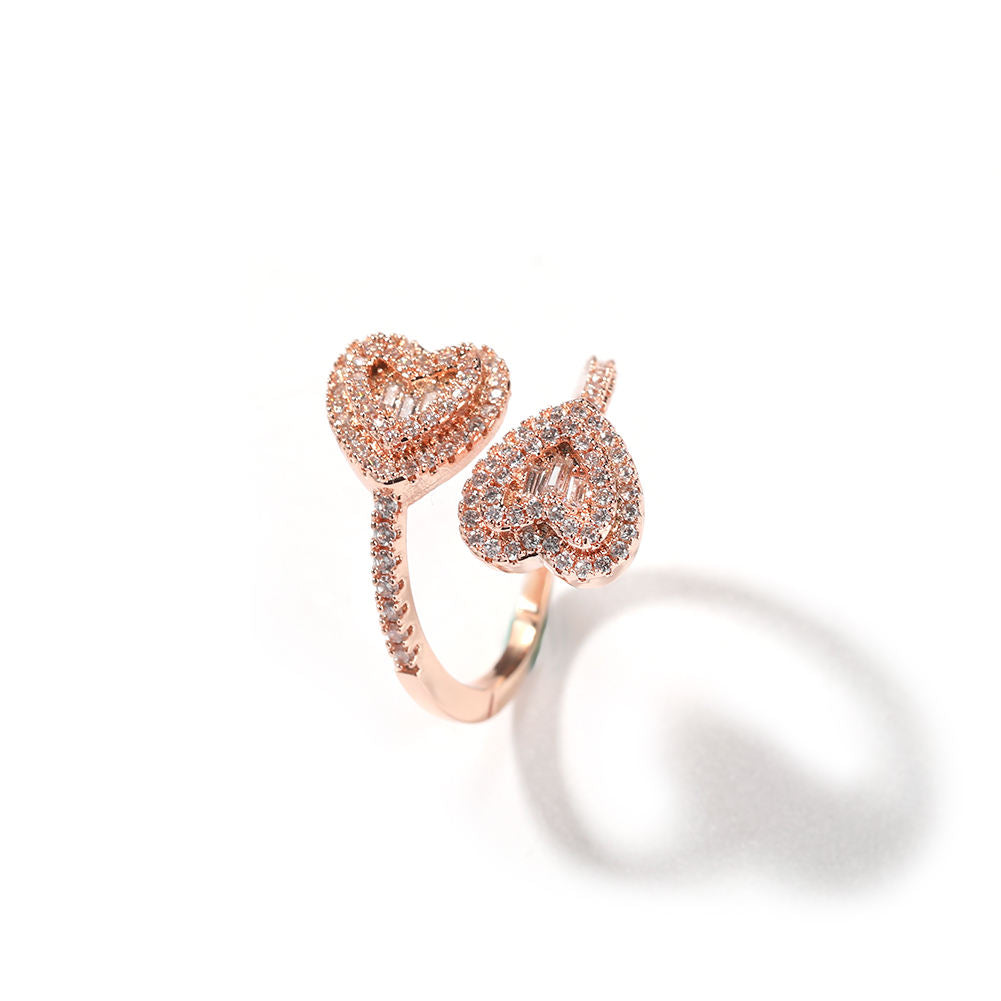 Adjustable Heart Ring - Exclusive Jewels