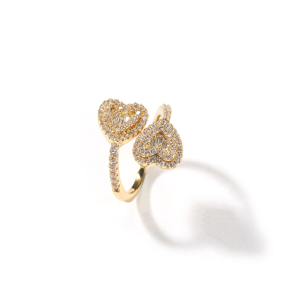 Adjustable Heart Ring - Exclusive Jewels