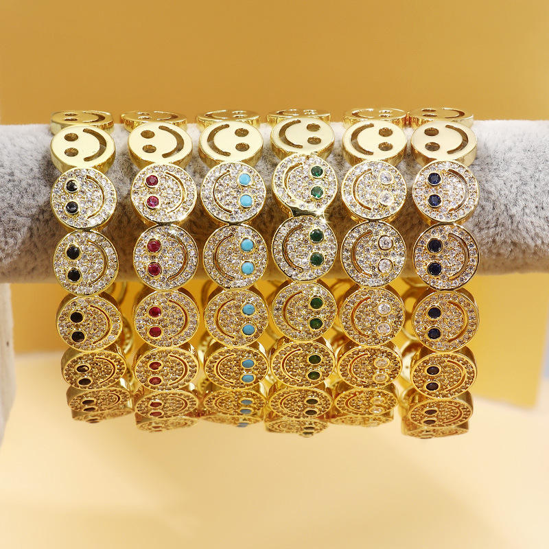 Smiley Cuff Bracelet