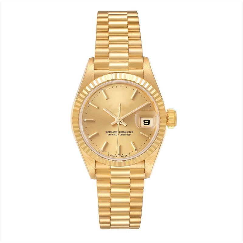 Inspired Datejust Gold Jubilee Watch - Exclusive Jewels