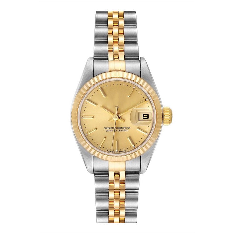 Inspired Datejust Steel Yellow Gold Jubilee Watch - Exclusive Jewels