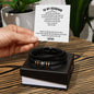 To My Husband | Men's "Love You Forever" Bracelet