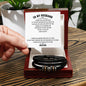 To My Husband | Men's "Love You Forever" Bracelet
