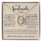 To My Soulmate | Forever Love Necklace