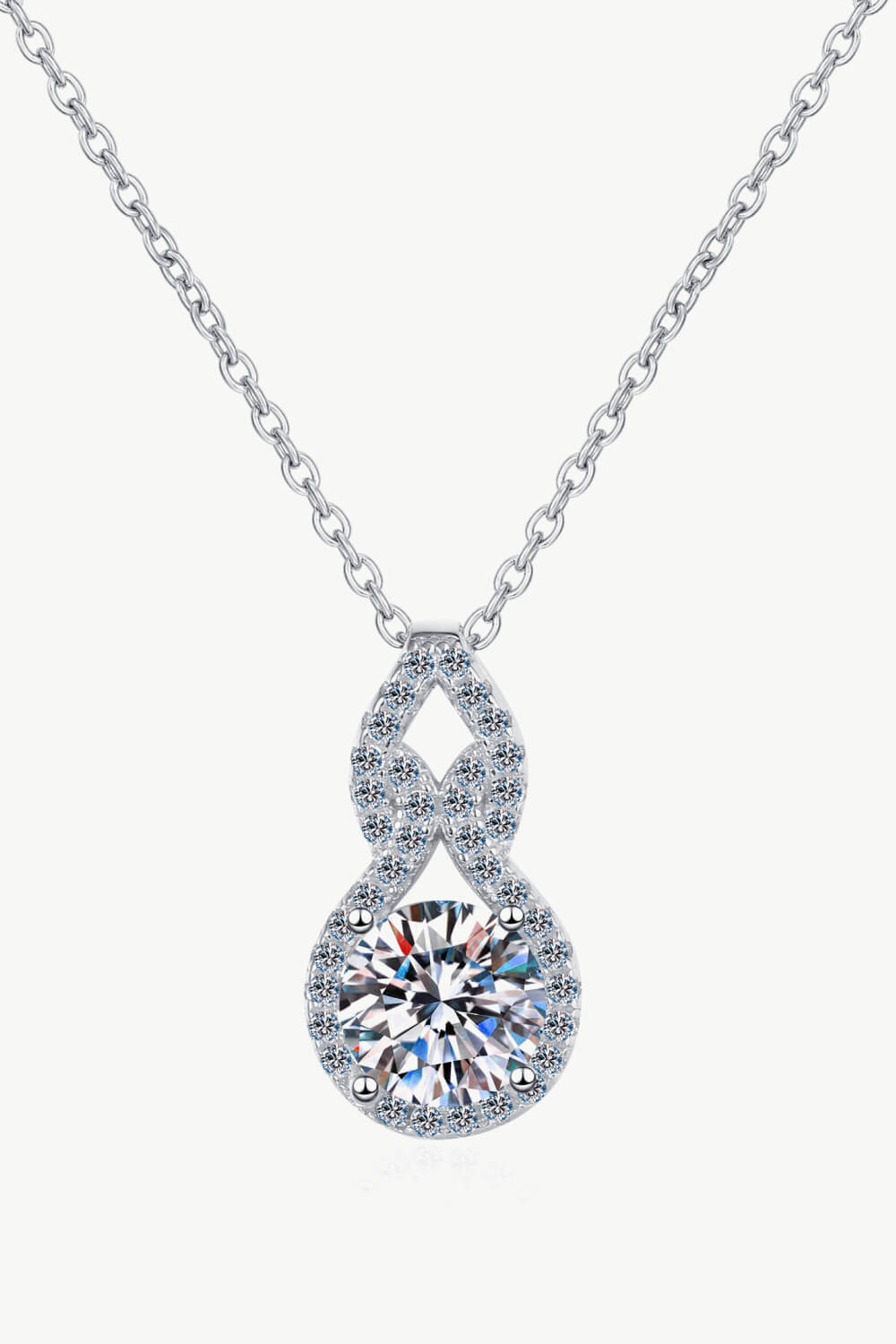 Moissanite Pendant Necklace