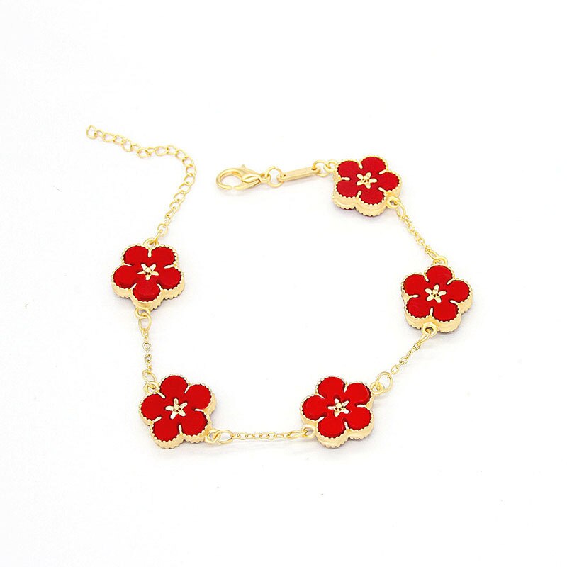 Valentine’s Flower Bracelets