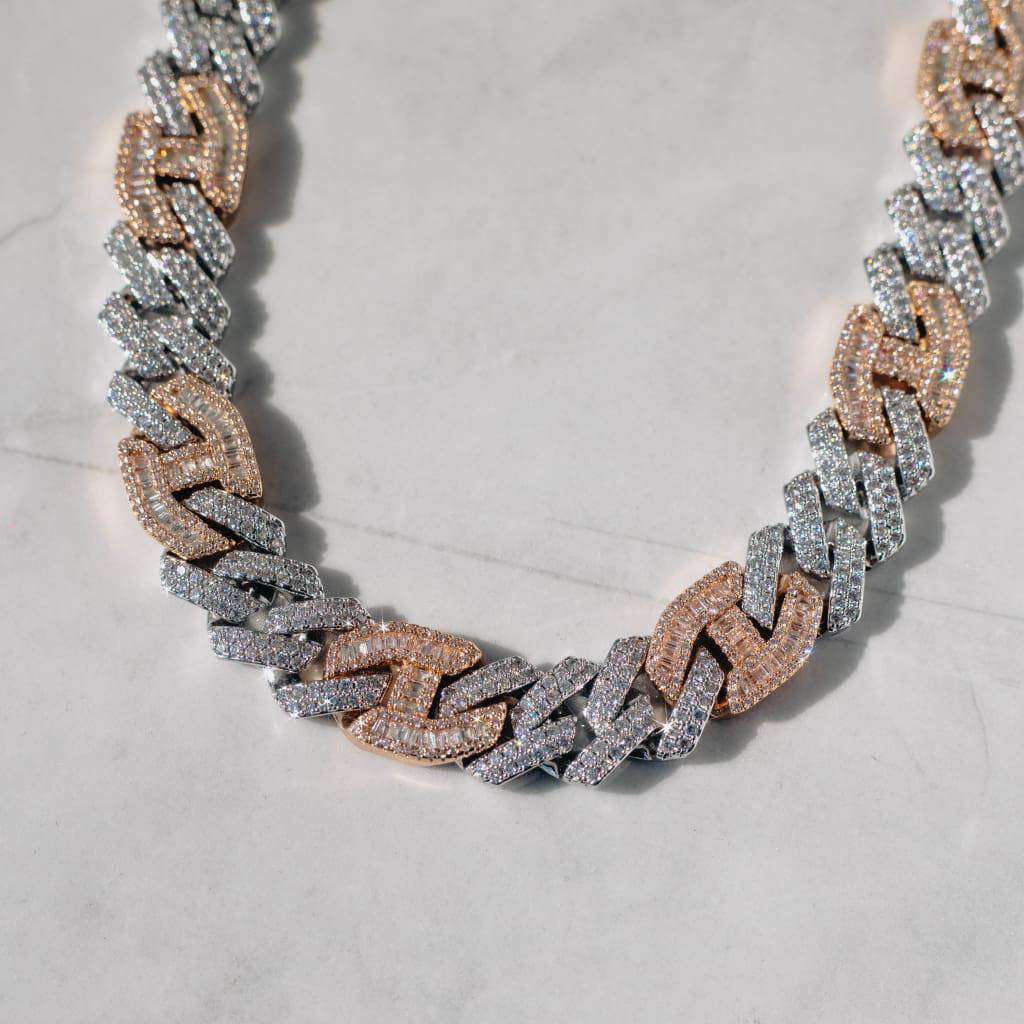 15mm Prong Baguette Bracelet - Exclusive Jewels