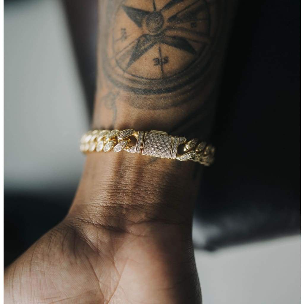 12mm Cuban Bracelet - Exclusive Jewels