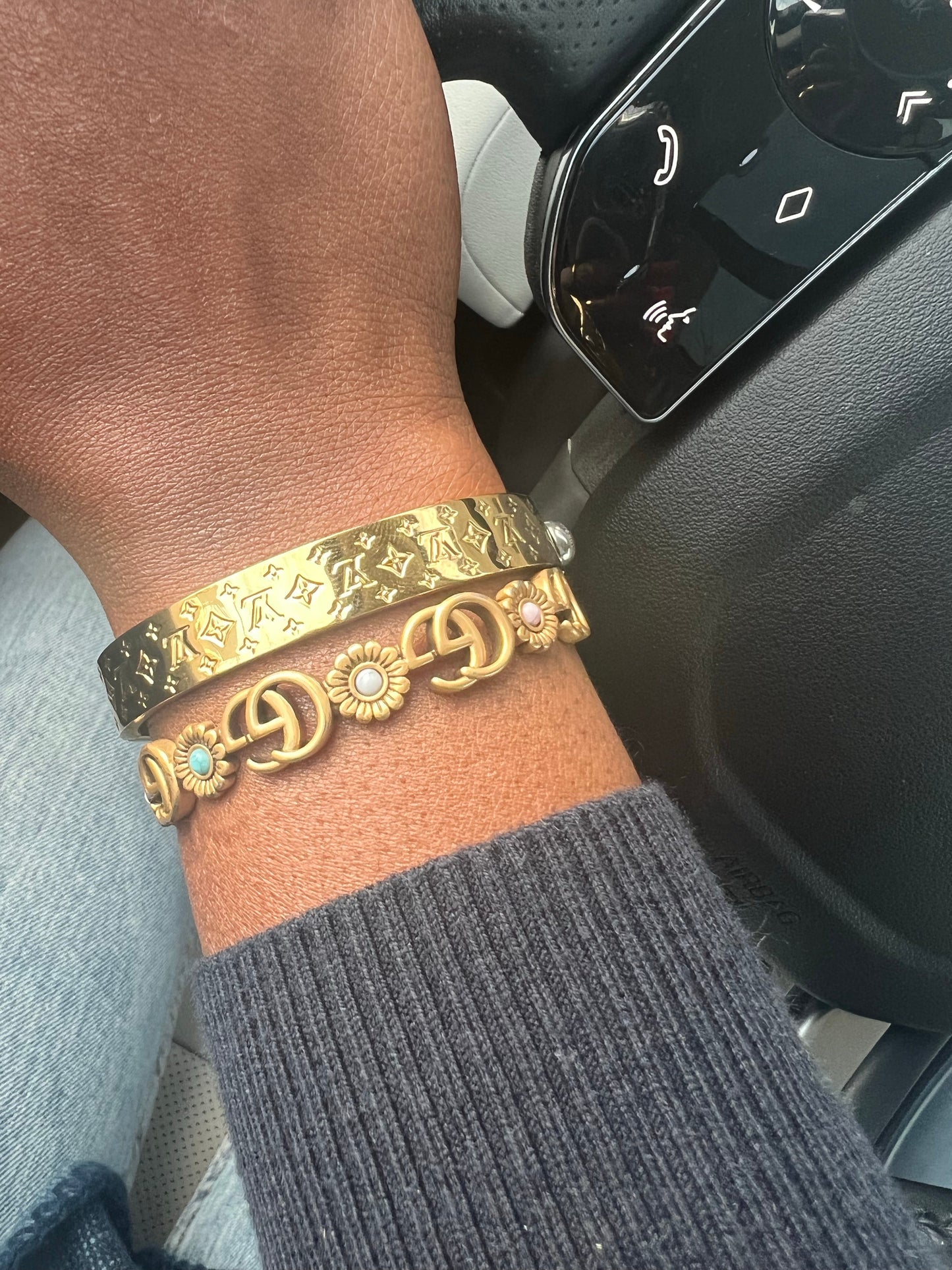 Inspired NANOGRAM CUFF - Exclusive Jewels
