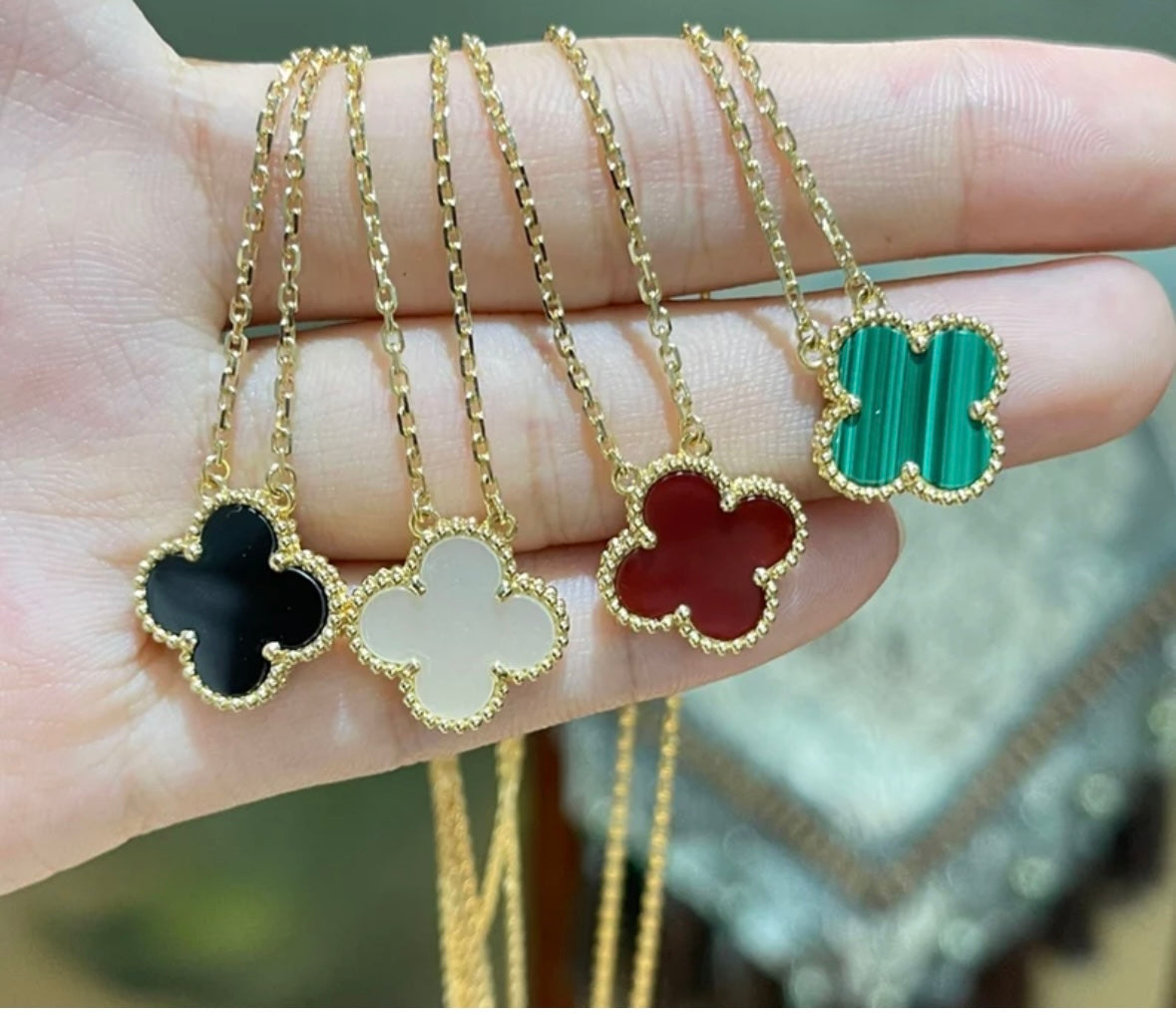 Clover Leaf Necklace by Exclusive