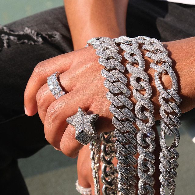 Double Row Eternity Diamond Ring - Exclusive Jewels