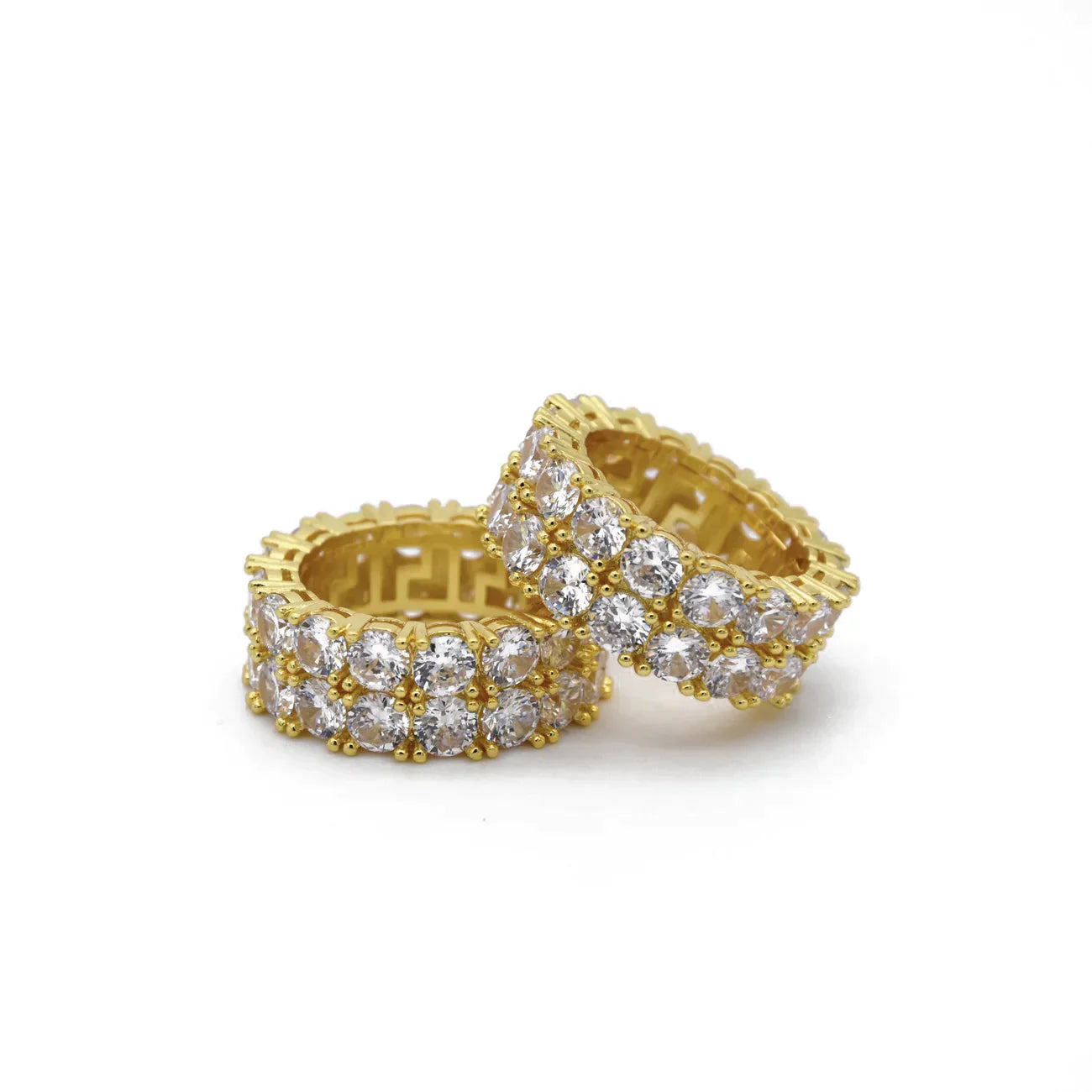 Double Row Eternity Diamond Ring - Exclusive Jewels
