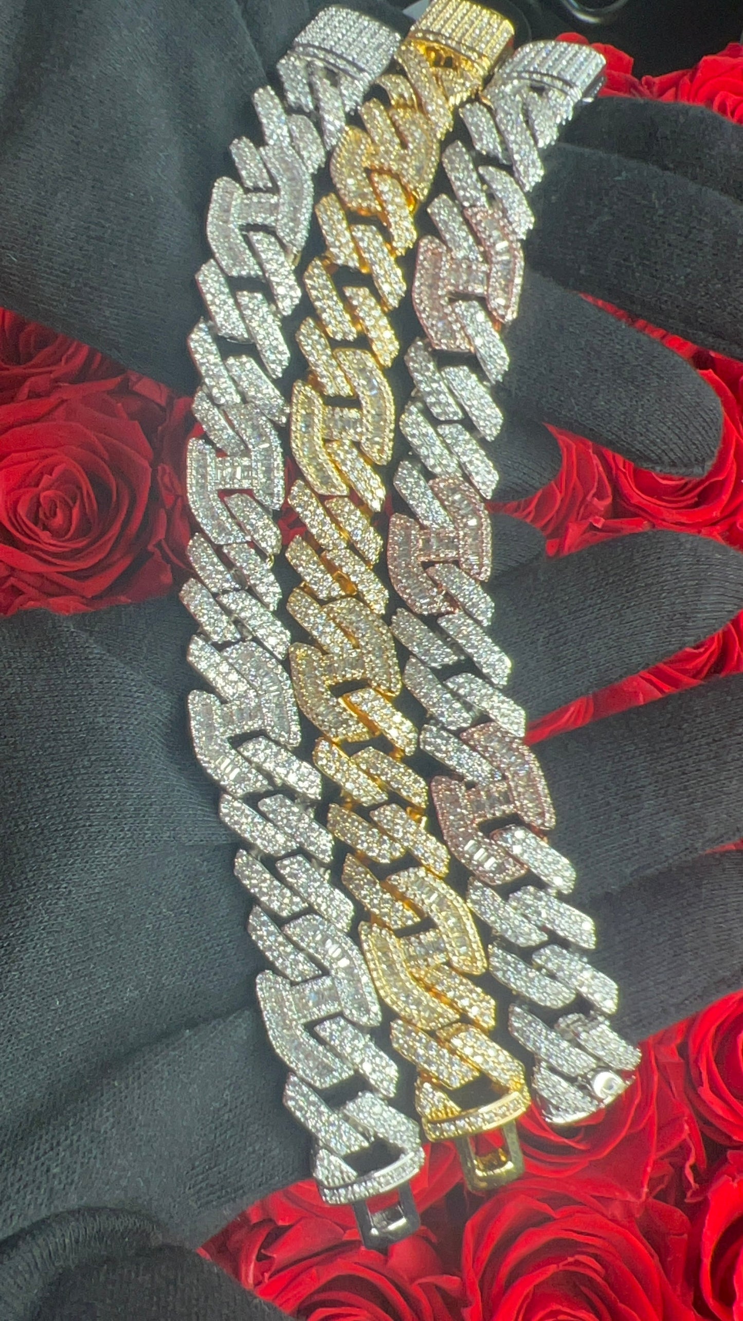 15mm Prong Baguette Bracelet - Exclusive Jewels
