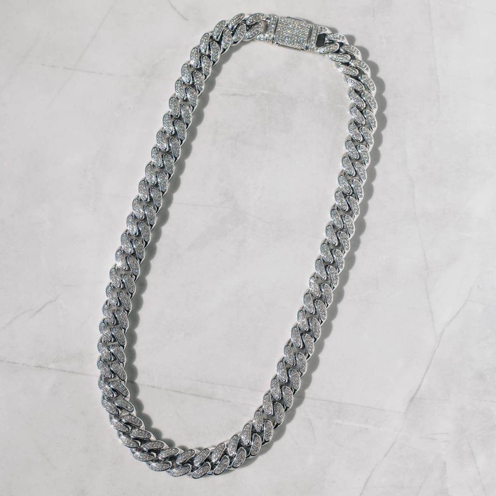 12mm Cuban Necklace - Exclusive Jewels