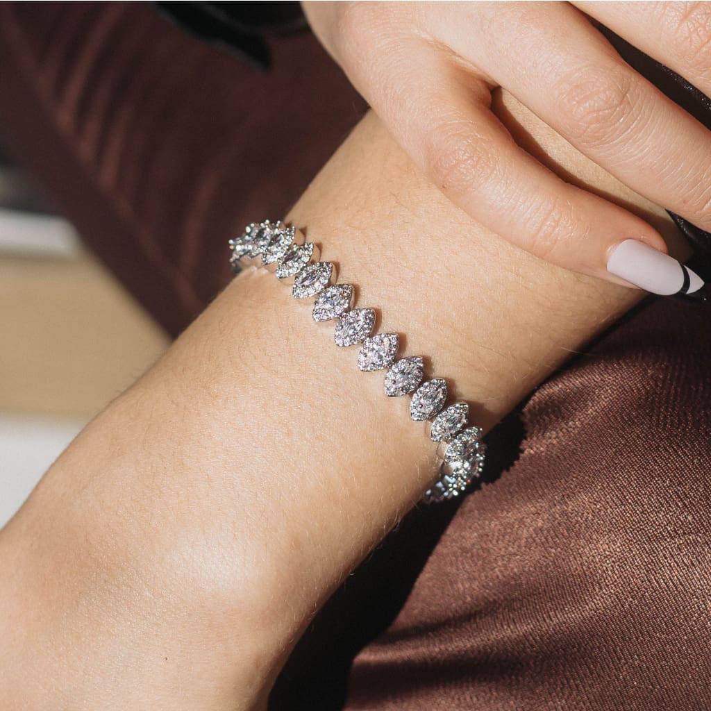 7mm Oval Tennis Bracelet - Exclusive Jewels