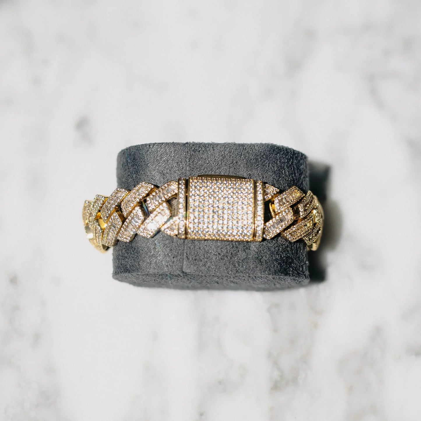 15mm Miami Baguette Bracelet - Exclusive Jewels