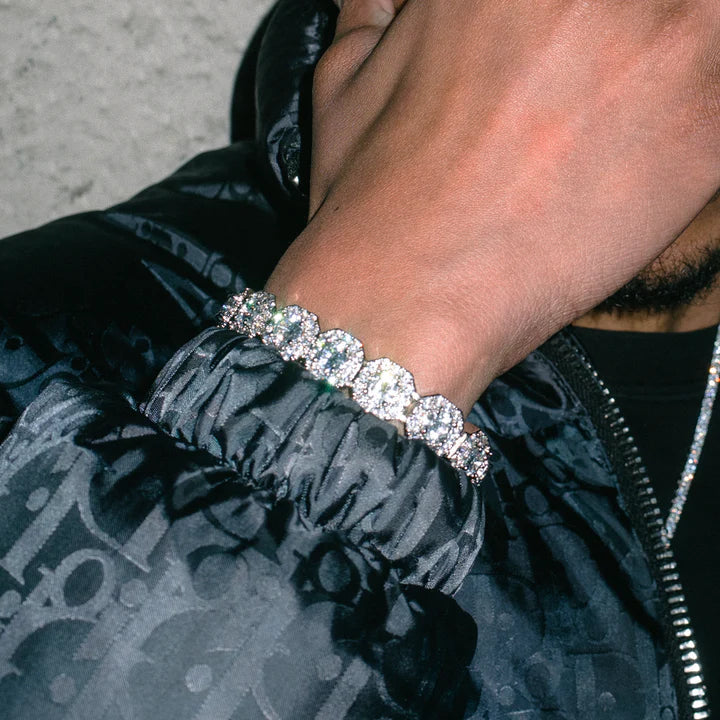 Clustered Tennis Bracelet - Exclusive Jewels