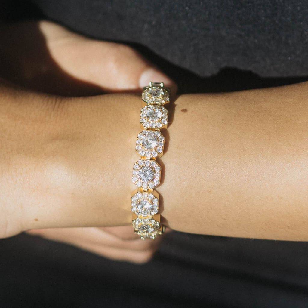 Clustered Tennis Bracelet - Exclusive Jewels