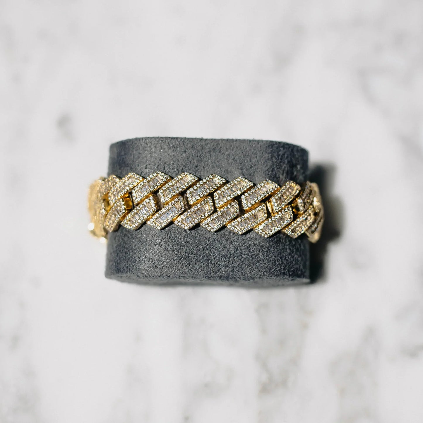 15mm Miami Baguette Bracelet - Exclusive Jewels