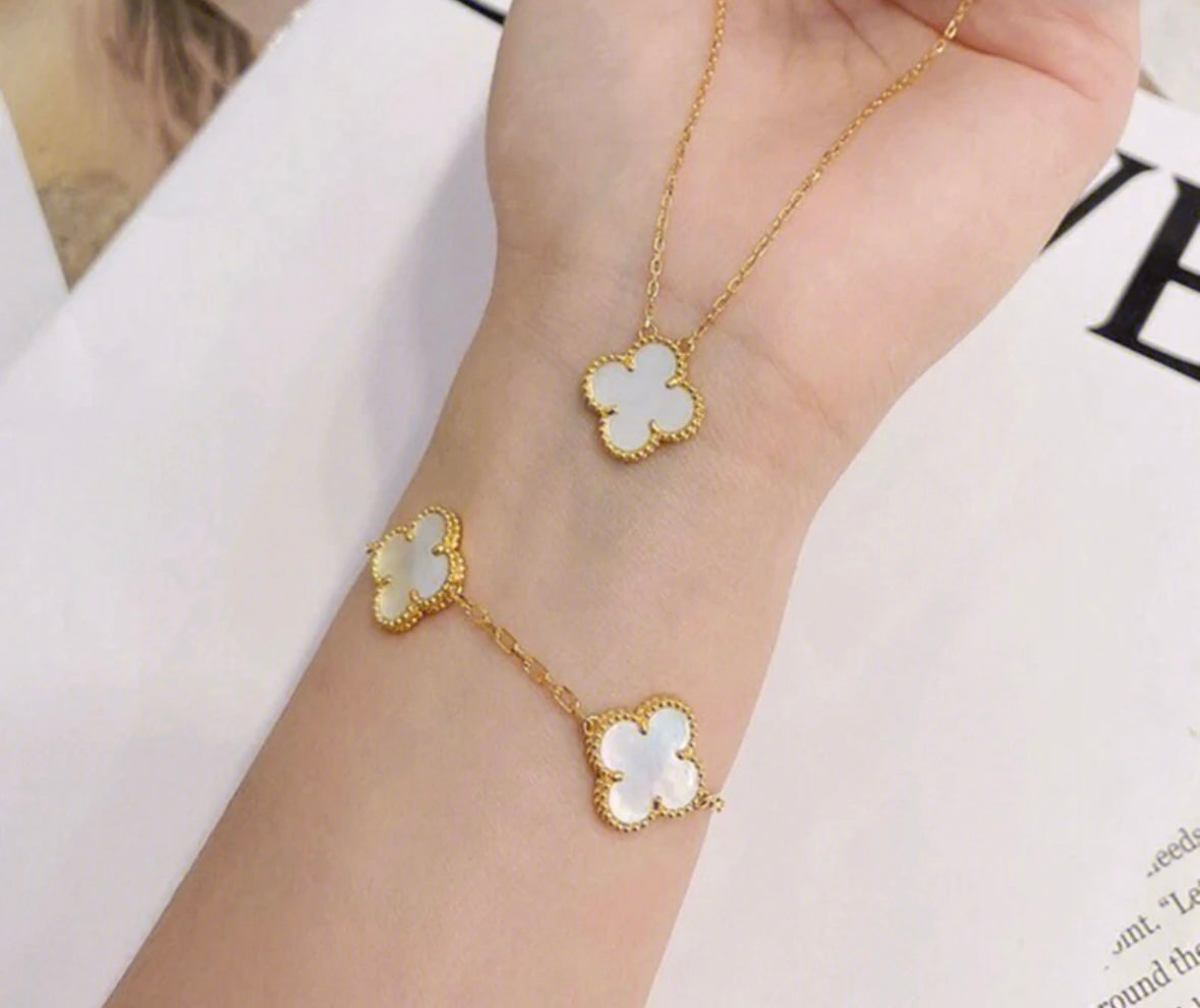 Clover Leaf Necklace by Exclusive