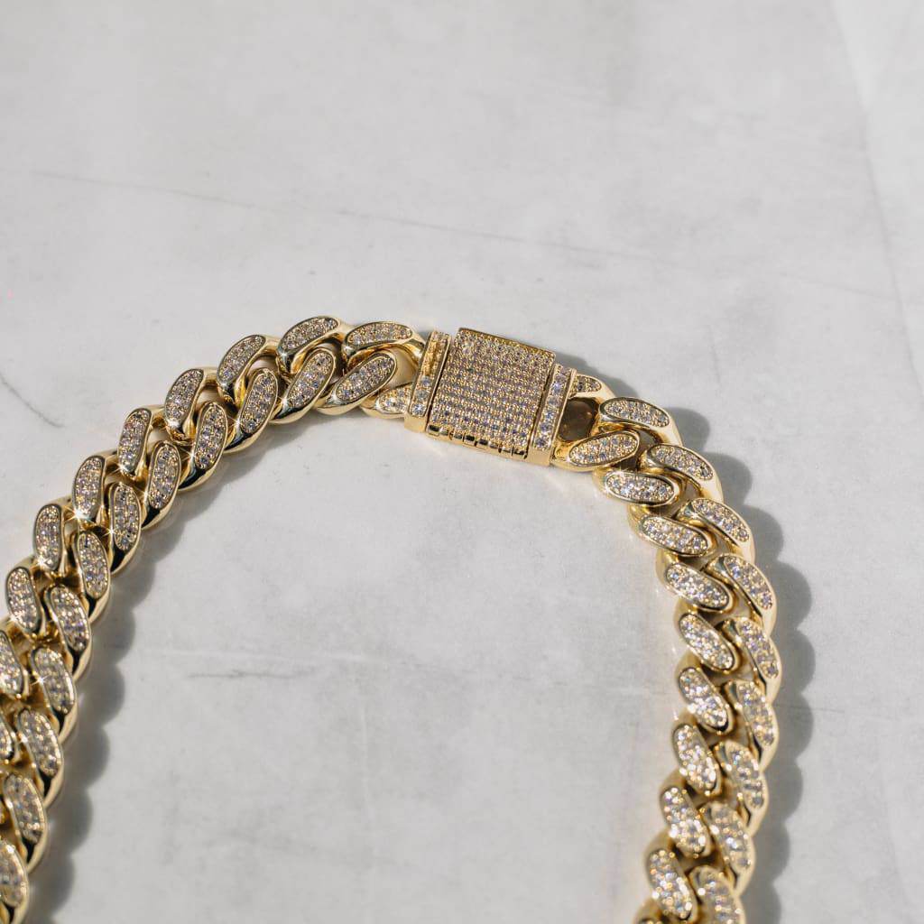 12mm Cuban Necklace - Exclusive Jewels